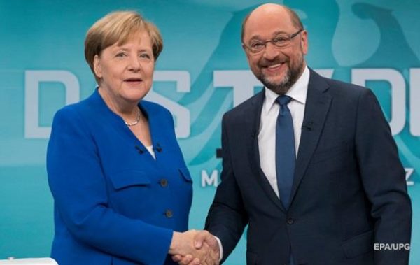 Меркель победила Шульца